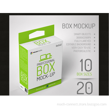 Newest packaging design colofrul paper packaging box for your product
